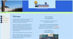 Desktop Screenshot of lighthousepizza.net